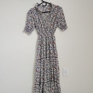 Max Studio Multicolor Floral Maxi Dress